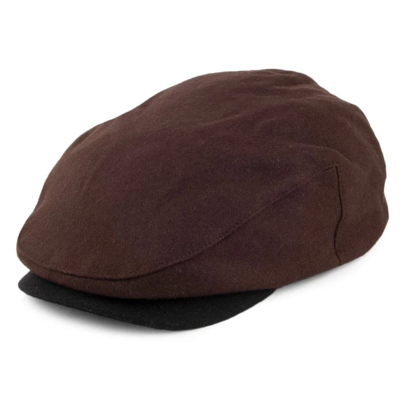 Brixton Hooligan Schiebermütze - Braun-Schwarz