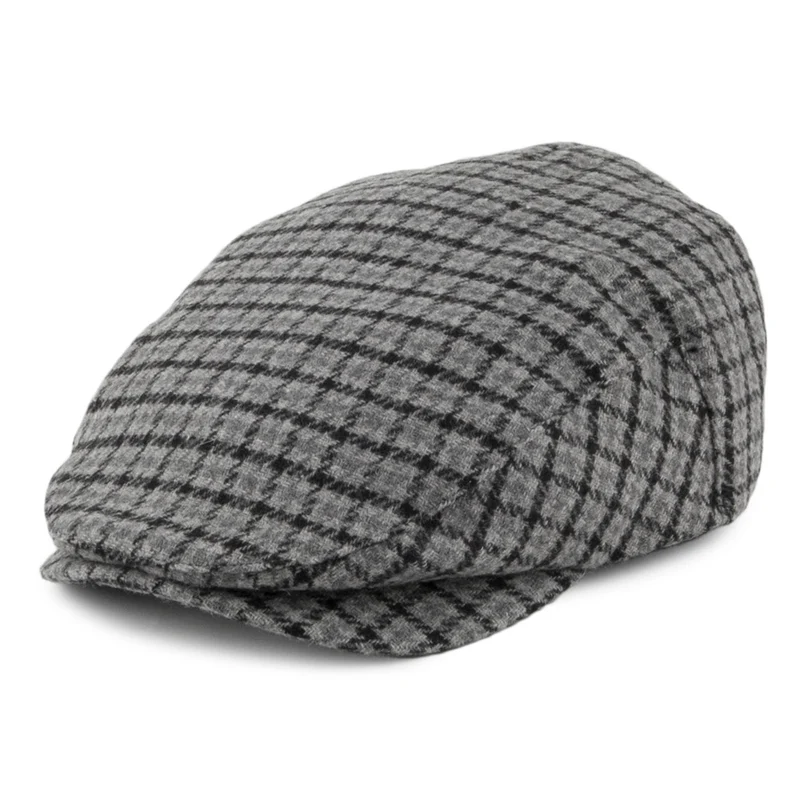 Brixton Hooligan Schiebermütze - Grau-Anthrazit