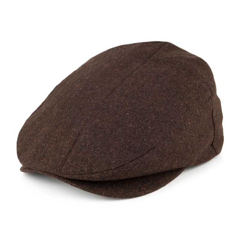 Brixton Barrel Schiebermütze - Braun-Rostrot