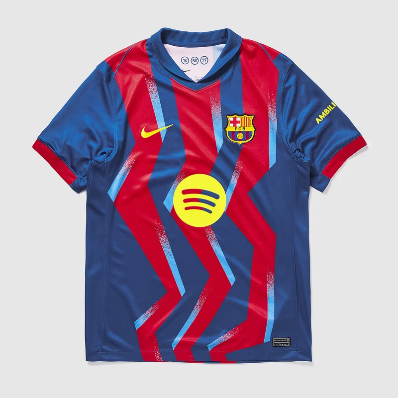 Nike FC Barcelona 25/26 Kinder Dri-FIT El Classico Stadium Trikot