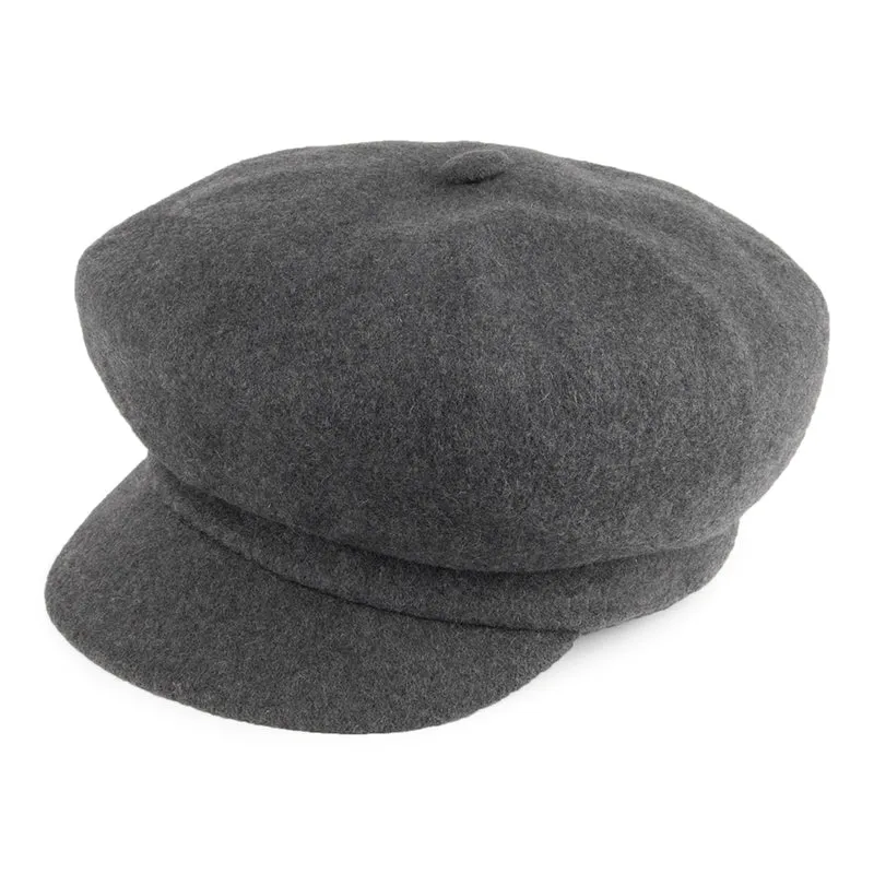 Kangol Spitfire Ballonmütze aus Wolle - Dunkles Flanellgrau
