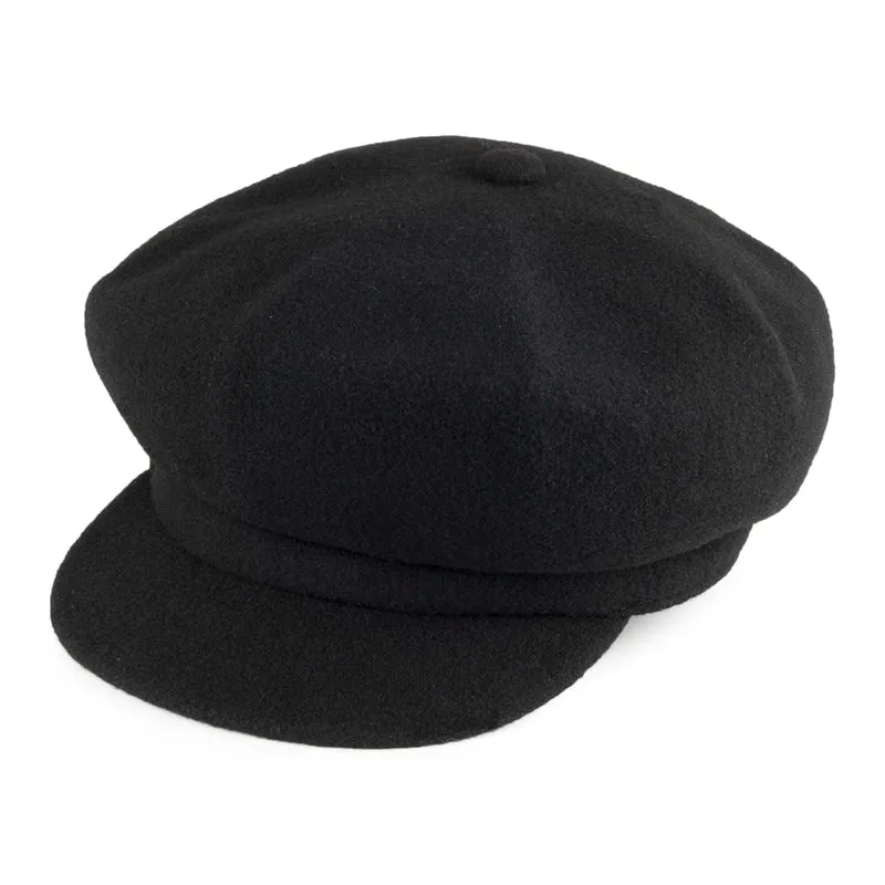 Kangol Spitfire Ballonmütze aus Wolle - Schwarz