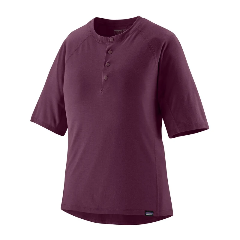 Cap Cool Trail Bike Henley Womens T-Shirt