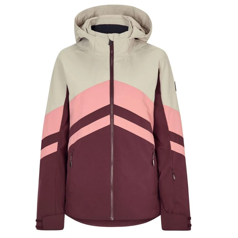 Ziener Telia lady velvet red silver beige dob Damen Skijacke