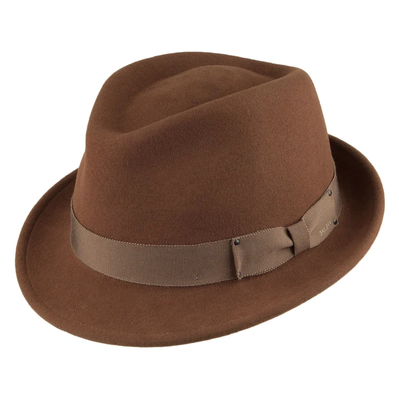 Bailey Wynn II Knautschbarer Trilby Hut - Rostrot