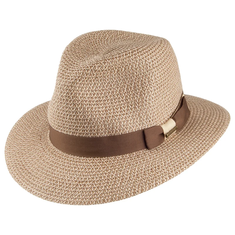 Stetson Toyo Chelsea Fedora Hut - Natur
