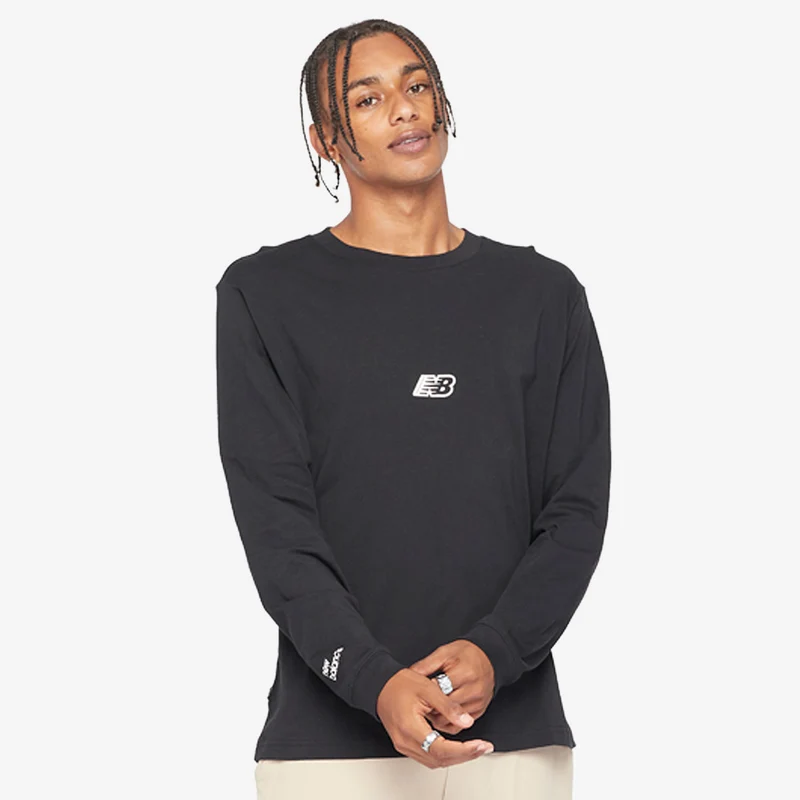 New Balance Essentials Langarm Graphic T-Shirt
