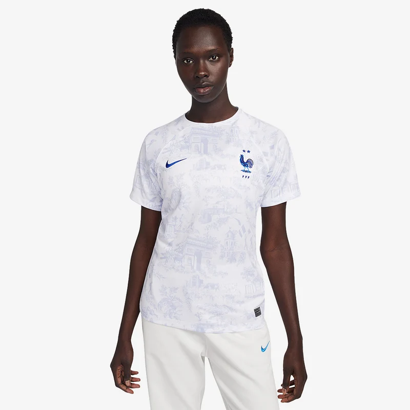 Nike Frankreich Damen 22/23 Dri-Fit Stadium Auswärtstrikot