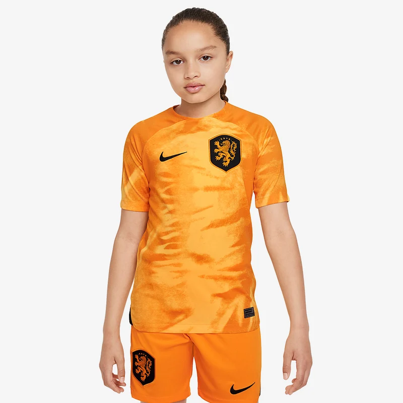 Nike Niederlande 22/23 Kinder Dri-Fit Stadium Heimtrikot