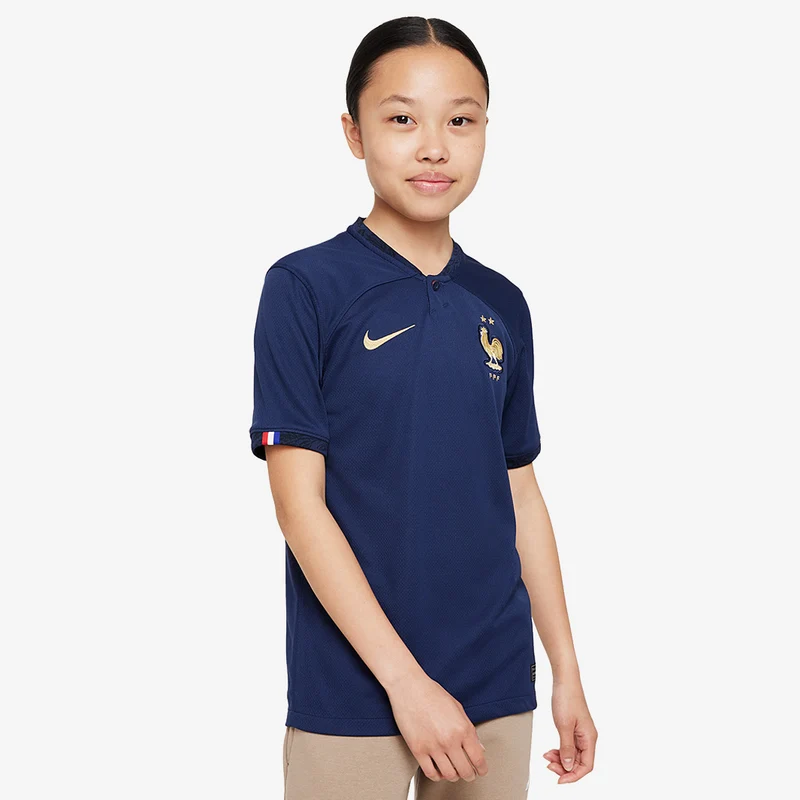 Nike Frankreich Kinder 22/23 Dri-Fit Heimtrikot