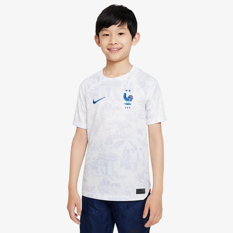 Nike Frankreich Kinder 22/23 Dri-Fit Auswärtstrikot