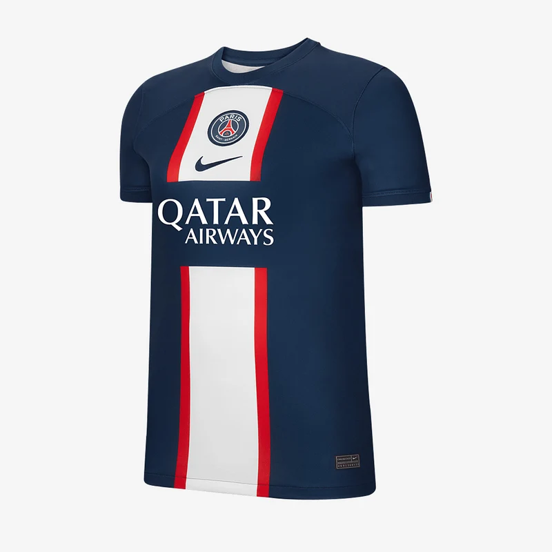 Nike Paris Saint-Germain 22/23 Damen Stadium Heimtrikot mit Sponsor
