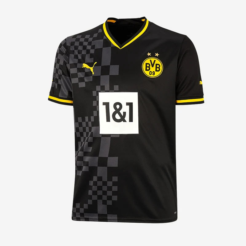 Puma Borussia Dortmund 22/23 Replica Away Shirt With Sponsor