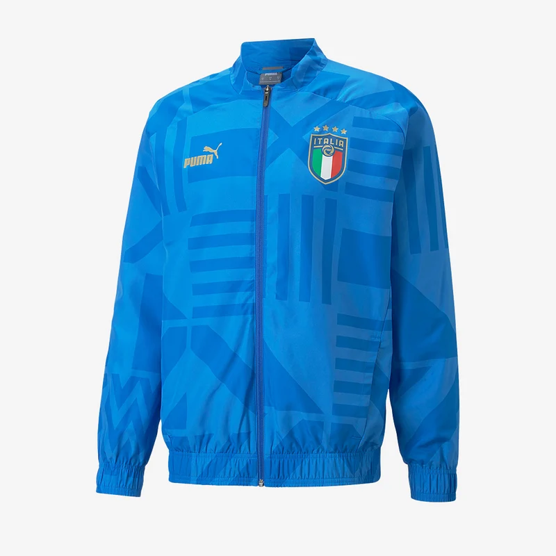 Puma Italien 2022 Heim Pre-Match Jacke