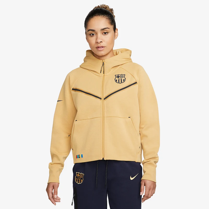 Nike FC Barcelona 22/23 Damen NSW Tech Fleece Hoodie