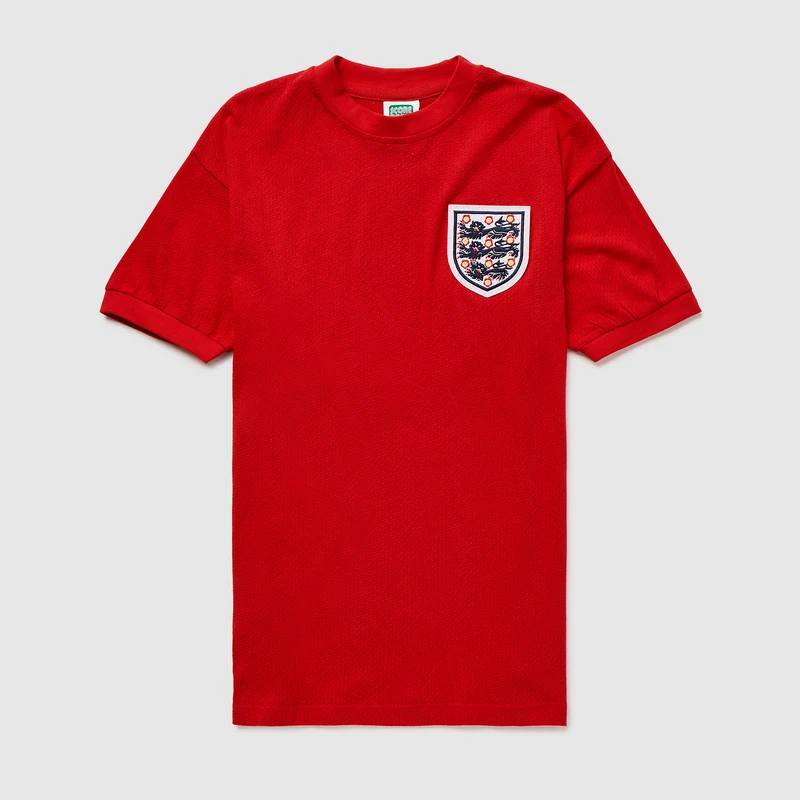Score Draw England 1970 Mexico Auswärts No6 Shirt