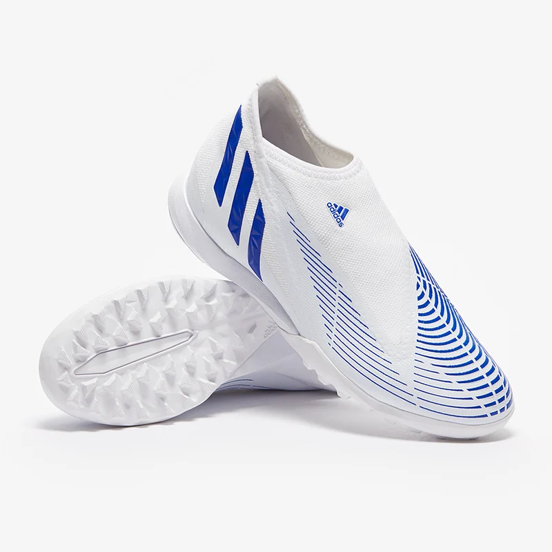 adidas Predator Edge.3 Schnürungslos TF - Weiß/Hi