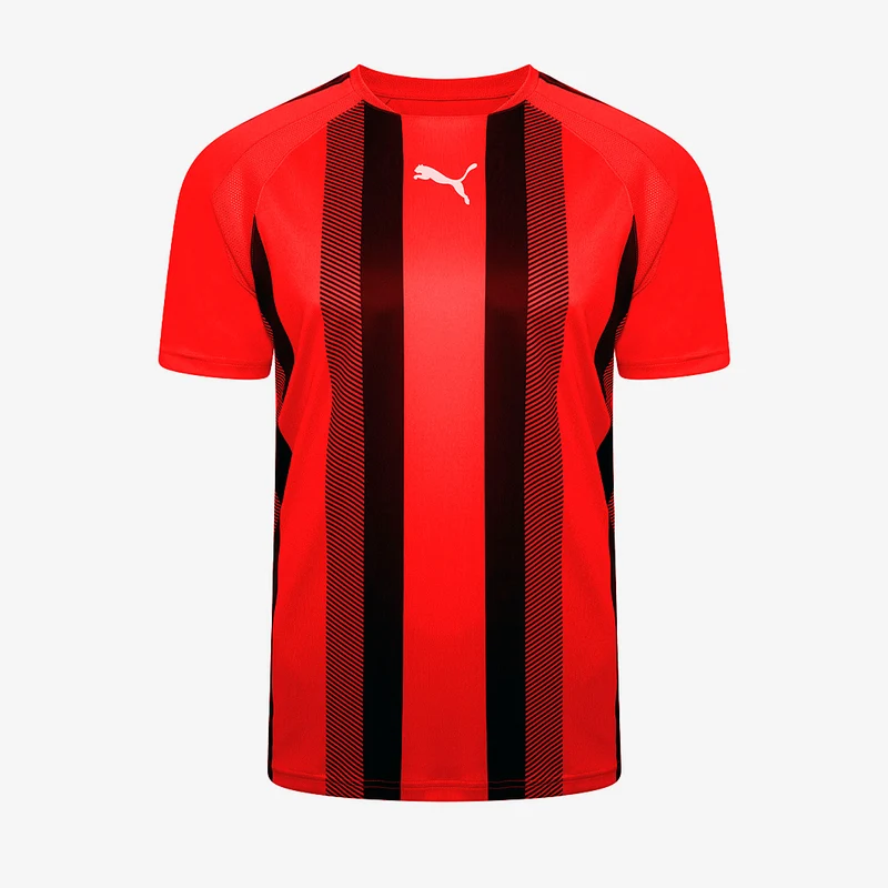 Puma teamLIGA Striped SS Shirt