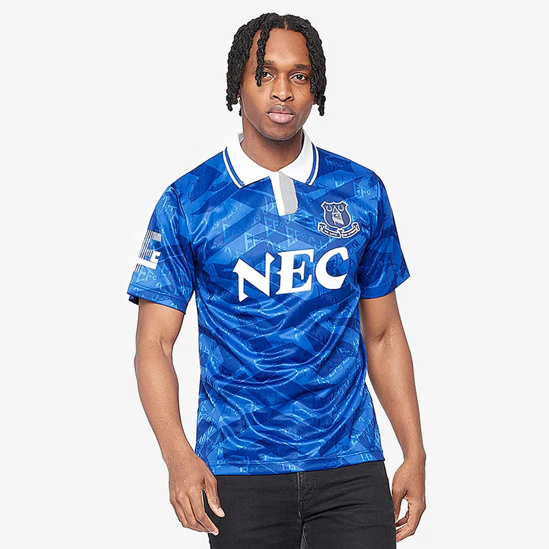 Score Draw Everton 1992 Heimtrikot