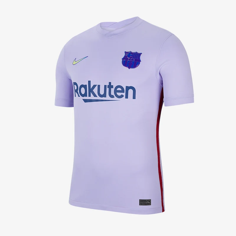 Nike FC Barcelona 21/22 Stadium Auswärtstrikot - Violett Pulse/Dtm