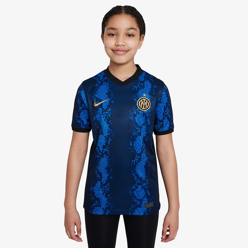 Nike Inter Mailand 21/22 Kinder Stadium Heimtrikot