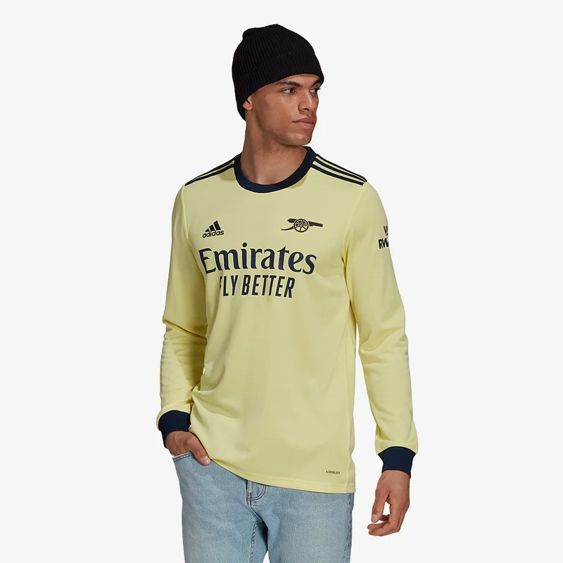 adidas Arsenal 21/22 Langarm Auswärtstrikot