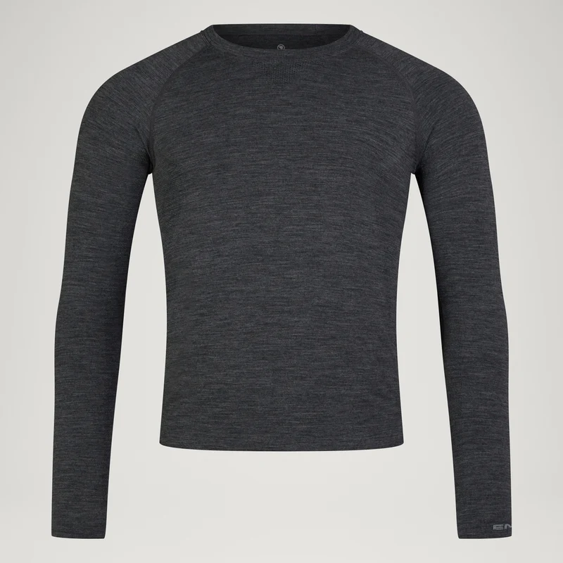 Men's BaaBaa Pro L/S Base Layer Top - Grey