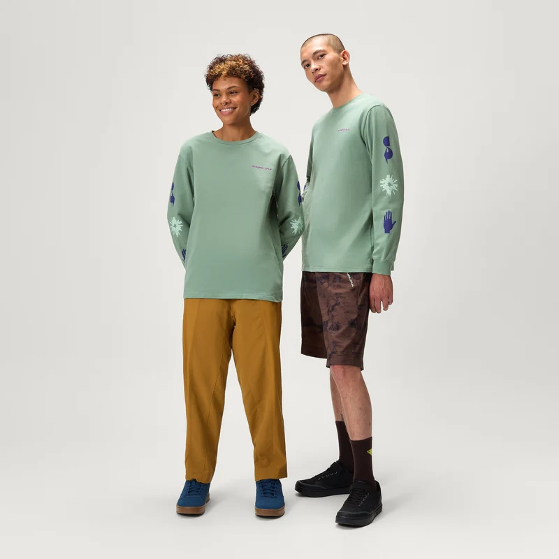 Unisex Forty1Thirty L/S Tee - Loch Green