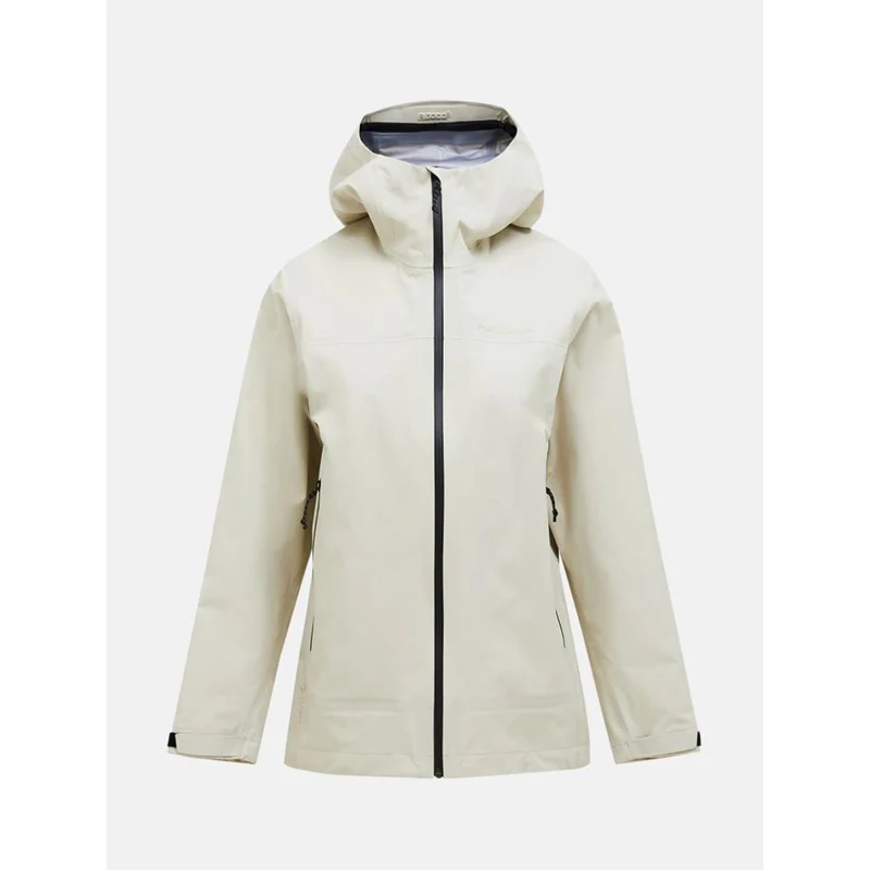 Peak Performance W Treeline Gore-Tex 3L Shell Jacket sand fog Damen Regenjacke