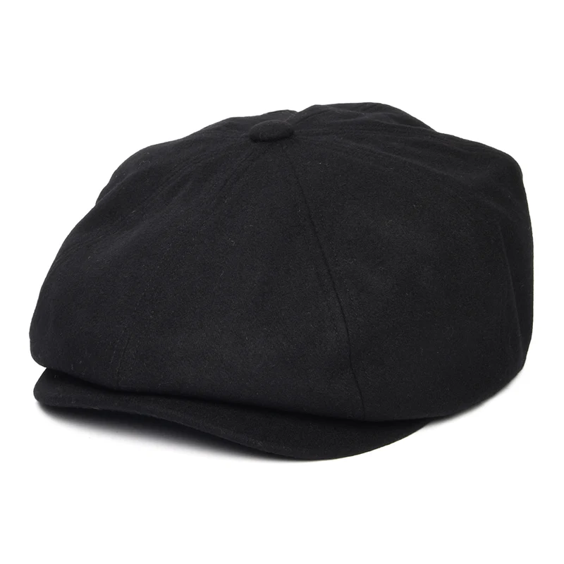 Brixton Brood II Flanell Ballonmütze - Schwarz