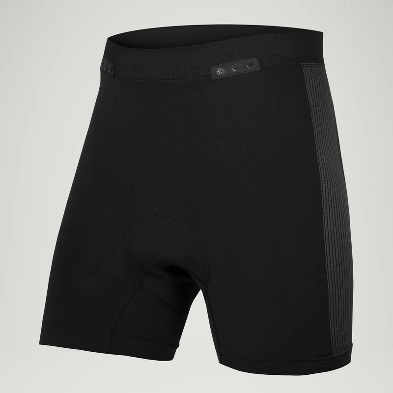 Men's Engineered Clickfast™ Padded Boxers - Black
