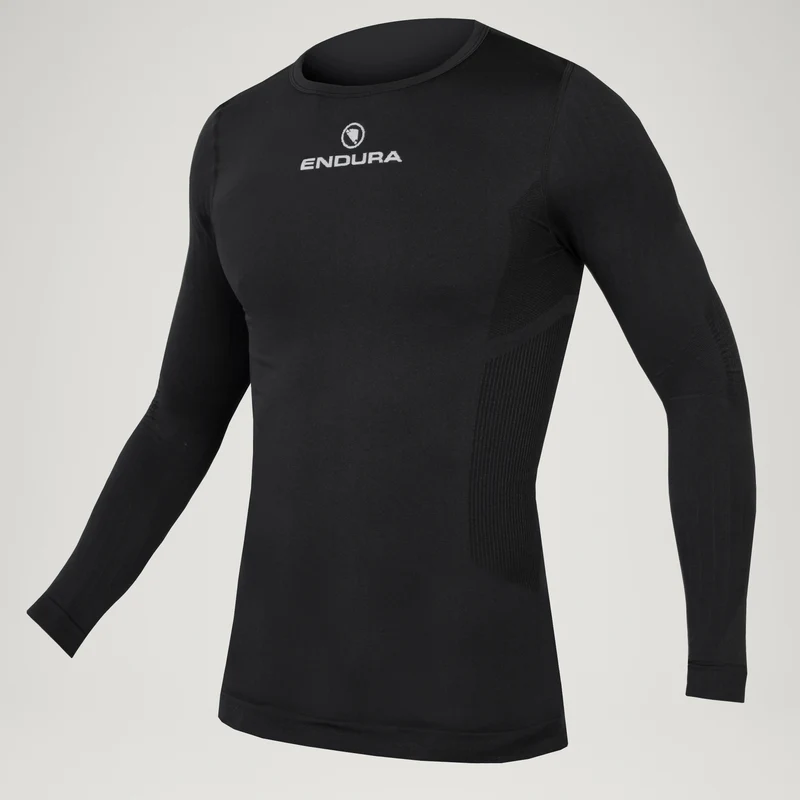 Men's Engineered Base Layer Top - Black