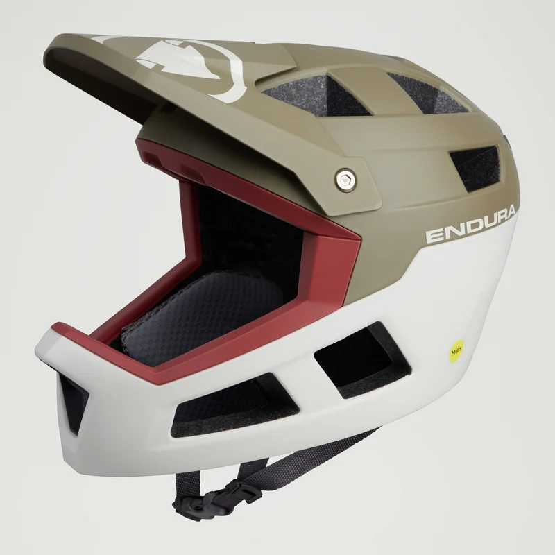 SingleTrack Full Face Mips® Helmet - Tweed Green