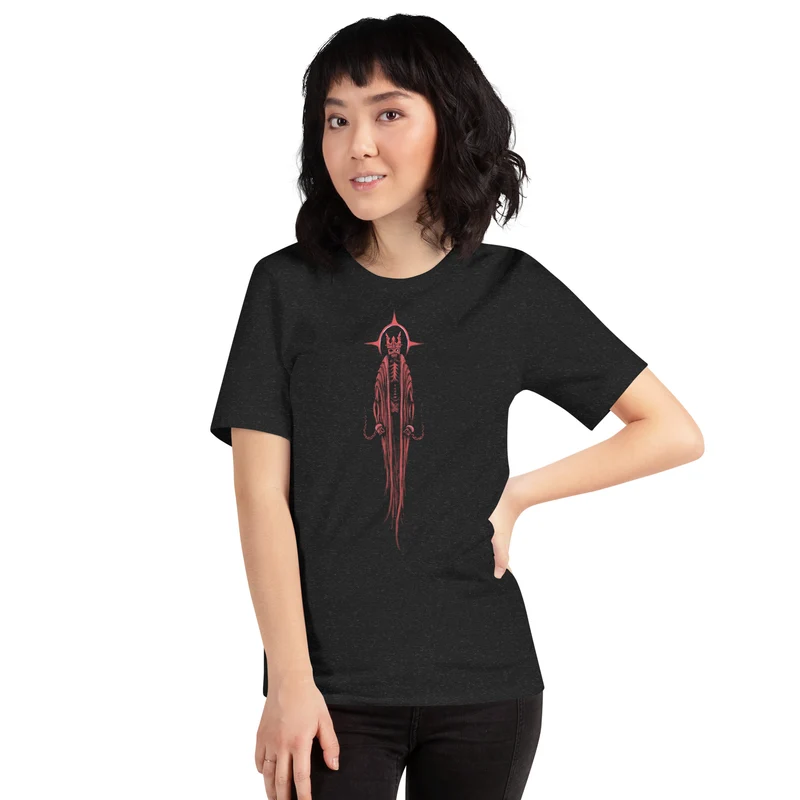 Unisex t-shirt Garvan; Unbowed by Terra, Red