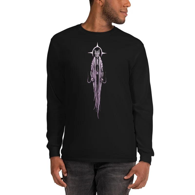 Long Sleeve Shirt Garvan; Unbowed by Terra, Purple