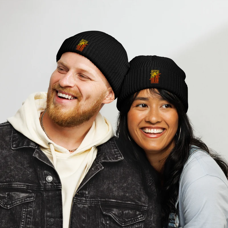 Fisherman beanie Realms of Mythodea Logo