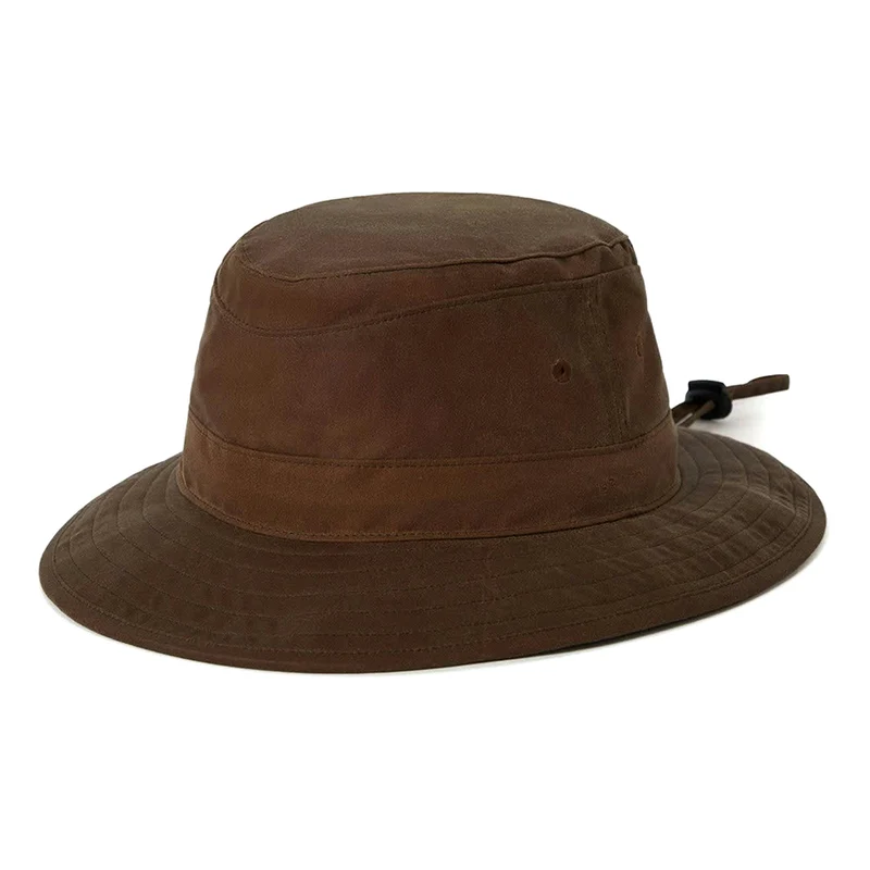 Brixton Dunes Safari Weather Guard Boonie Fischerhut aus gewachster Baumwolle - Kupferrot