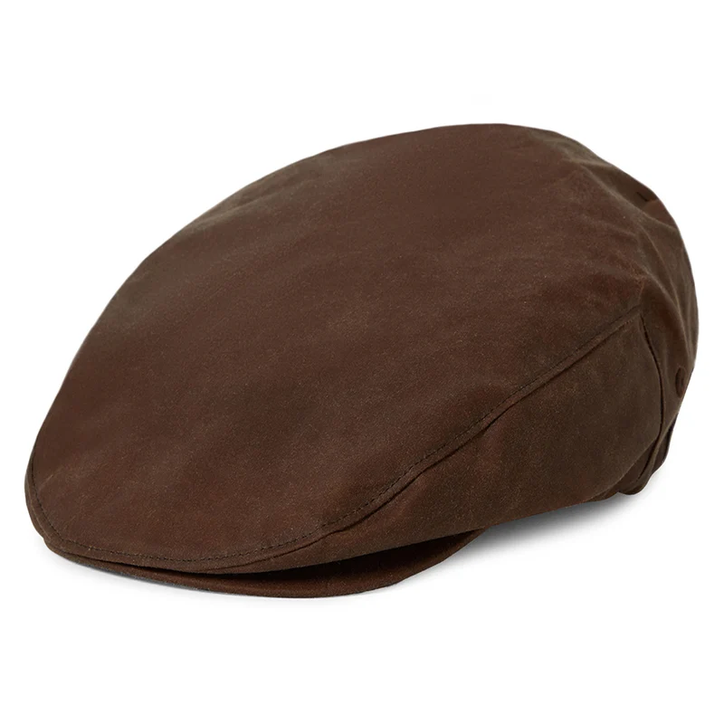 Brixton Hooligan Weather Guard Schiebermütze aus Baumwolle - Kupferrot
