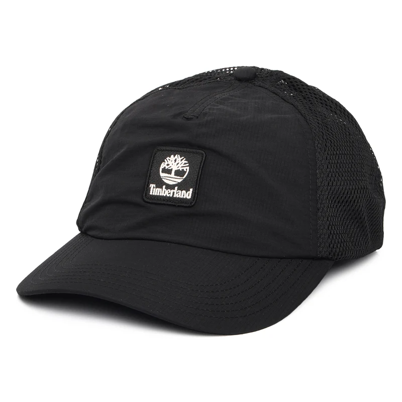 Timberland Soft Structured Recycelter Trucker Cap - Schwarz