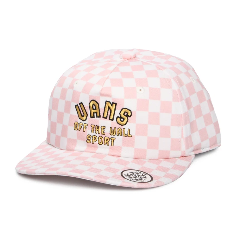 Vans Kinder Willow Snapback Cap Schachbrett - Pink-Weiß