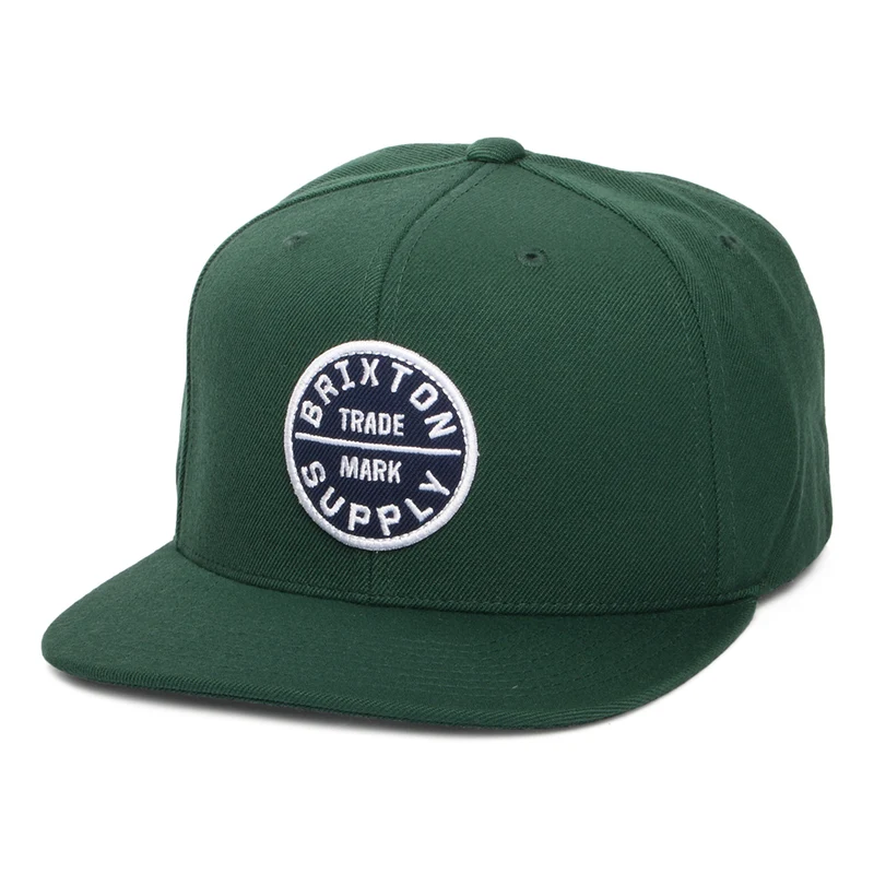 Brixton Oath III Snapback Cap - Kieferngrün