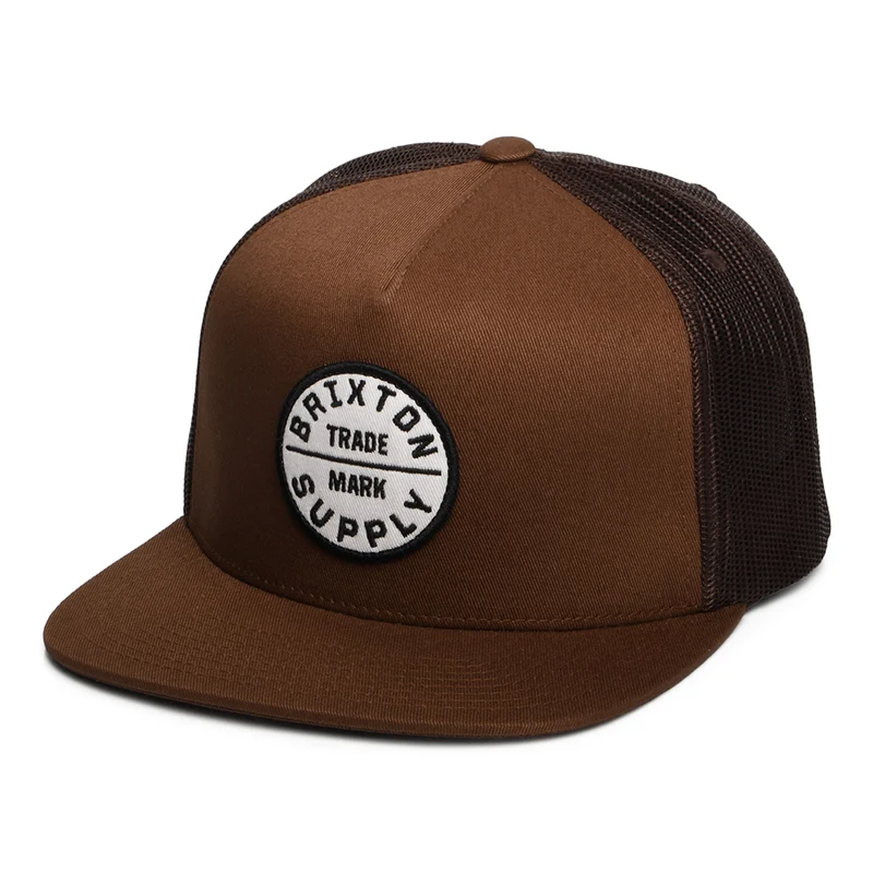 Brixton Oath MP Trucker Cap - Braun