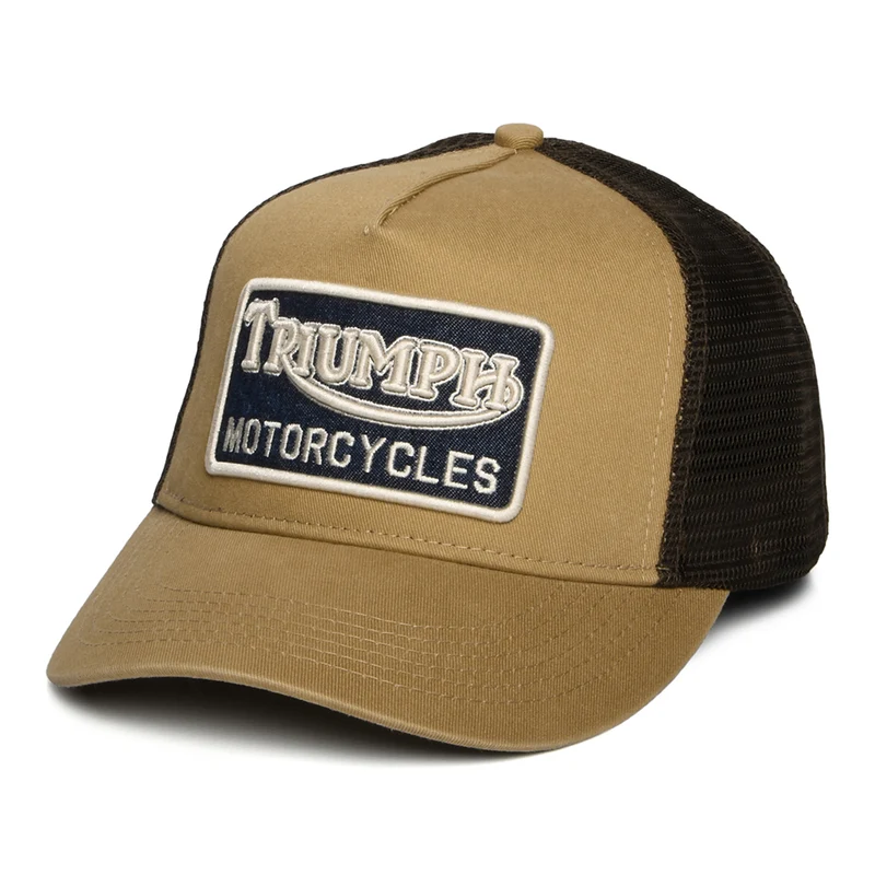 Triumph Motorcycles Hunter Trucker Cap - Rehbraun