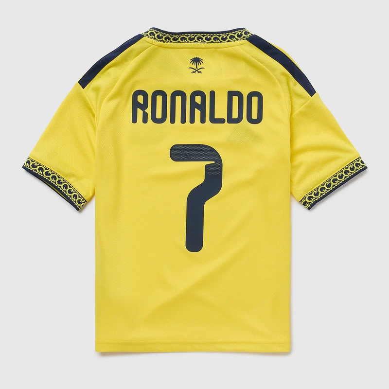 adidas Al Nassr 26/27 Kids Home Shirt With Ronaldo 7