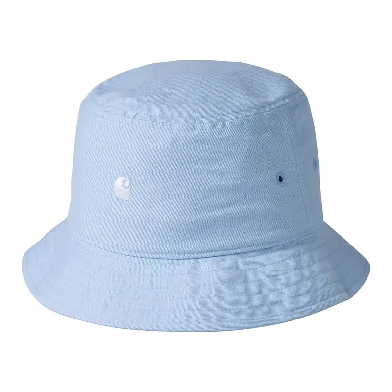 Carhartt WIP Madison Logo Fischerhut aus Baumwolle - Himmelblau