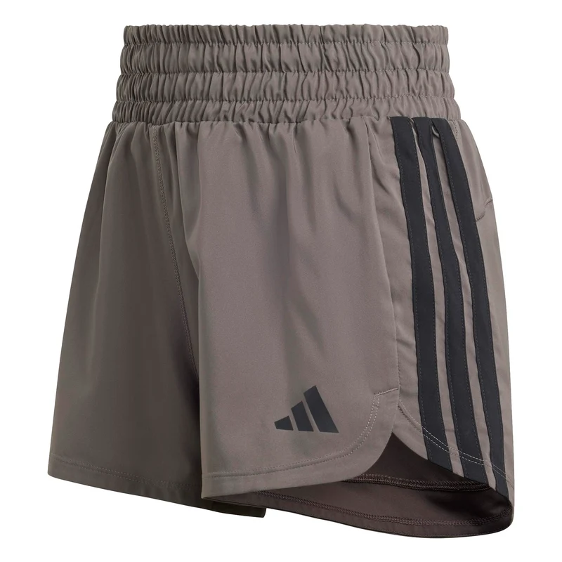 Pacer Workout Shorts mit hohem Bund aus gewebtem Material