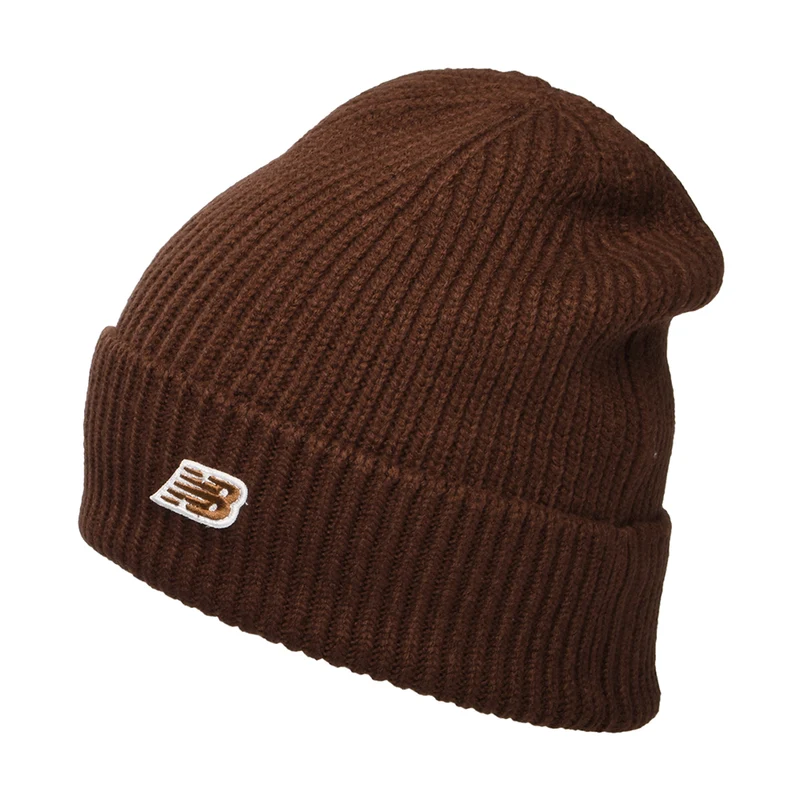 New Balance Winter Watchman NB Patch V 3.0 Beanie Mütze - Eiche