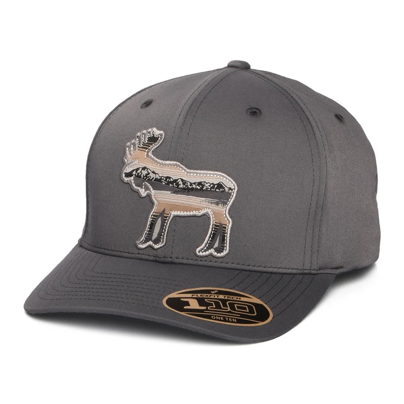 Columbia Scenic Moose Lost Lager 110 Flexfit Snapback Cap - Grau