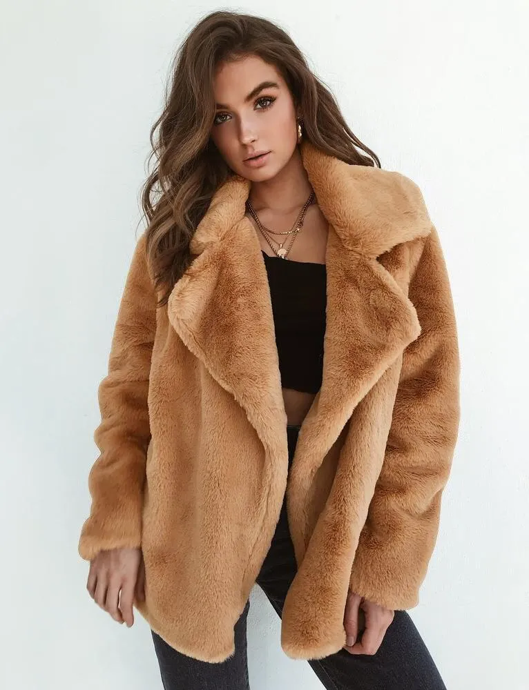GraciesJacket I Winterliche Teddyjacke für Frauen