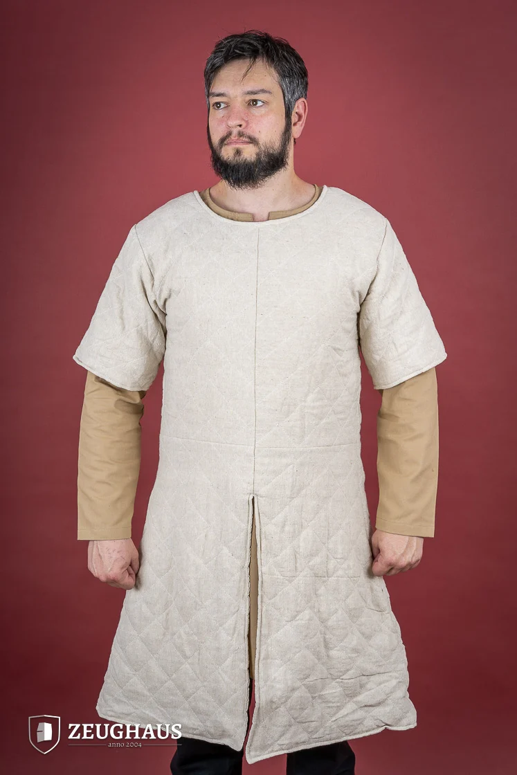 Kurzarm Gambeson Natur